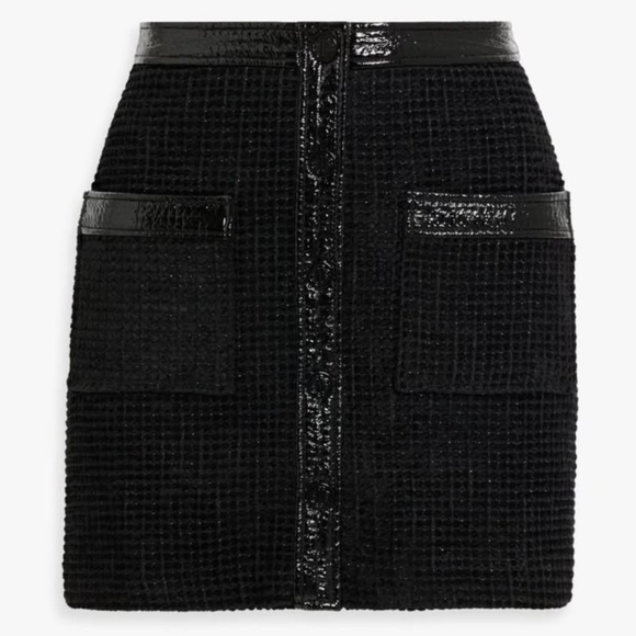 Maje faux leather skirt - Picture 2 of 2